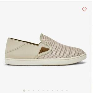 NEW Olukai Pehuea Tapa Lightweight Breatheable Slip-On Boho Comfort Shoes 9.5